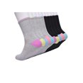 thumbnail image 5 of Wonder Nation Girls Cushioned Crew Socks, 10-Pack, Sizes S (6-10.5) - L (4-10), 5 of 6