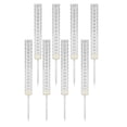 thumbnail image 1 of 8 Pieces Moss Pole Coir Moss Pole Stick Stackable Plant Stakes Monstera Plant Support Plastic Sphag-XinHan, 1 of 5