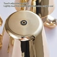 thumbnail image 2 of Graflsoa Golden Thinker Lampe de Bureau - Commande Tactile Réglable, Design de Pose Créatif, Décor Moderne pour la Maison et le Bureau, Rechargeable par USB, Autonomie de 12 Heures, 2 of 6