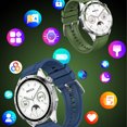 thumbnail image 2 of AZXY Smart Watch,Fitness Smart Watches,Bluetooth Smart Watch,Cheap Sports Touchscreen Smartwatch for Men Women Android Clearance,Waterproof Fitness Trackers,Blue, 2 of 8