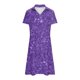 thumbnail image 4 of Vestido Corto de Manga Larga para Mujeres Brillante Impresión Cuello en V Suelto Cómodo, Vestido de Moda de Malla para Fiesta Y Ocasional, 4 of 7