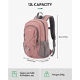 thumbnail image 2 of Mochila de Senderismo WATERFLY 12L para Mujeres y Hombres, 2 of 8