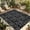 Black, variant on Red Floral Outdoor Rug for Patio/Deck/Porch, Non-Slip Large Area Rug 3 x 5 Ft, Country Farmhouse Abstract Flowers Pattern Indoor Outdoor Rugs Washable Area Rugs, Reversible Camping Rug Carpet Runner