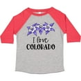 thumbnail image 3 of Inktastic I Love Colorado Columbine Flowers Boys or Girls Toddler T-Shirt, 3 of 5