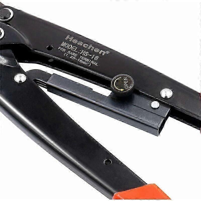 HS-16 Ratchet Terminal Crimping Tool Use For 1.5 To 16 Mm2 (15 To 5 AWG) Uninsulated Terminals (point Type)