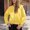 Yellow, variant on Jacket for Womens Bomber Jacket Fall Lightweight Zip up Long Sleeve Outerwear Pockets Coats