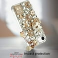 thumbnail image 4 of XPM for Motorola Razr 2025 Phone Case, Bling Crystal 3D Full Diamonds Luxury Sparkle Rhinestone Hybrid Protective Cover for Motorola Razr (2025) (Ultimate Multi Ornament White), 4 of 8