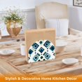 thumbnail image 6 of Yayeee Napkin Holder for Table Kitchen Paper Tissue Organization, Green Geometric Pattern, 6 of 8