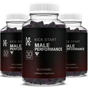 (3 Pack) Kick Start Performance Gummies, KickStart Advanced (3 Month Supply)