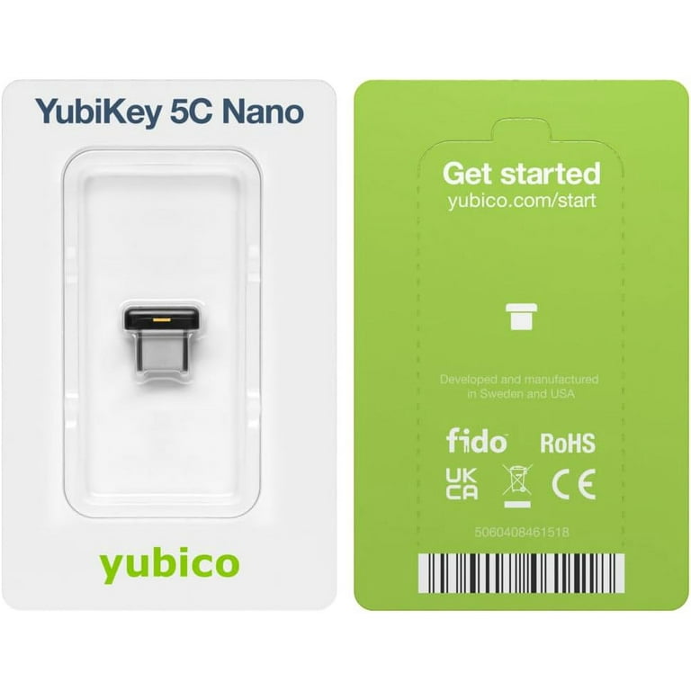 New Yubico YubiKey ‎5C NFC Security Key