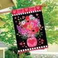 thumbnail image 6 of Briarwood Lane Hearts and Flowers House Flag, 6 of 7