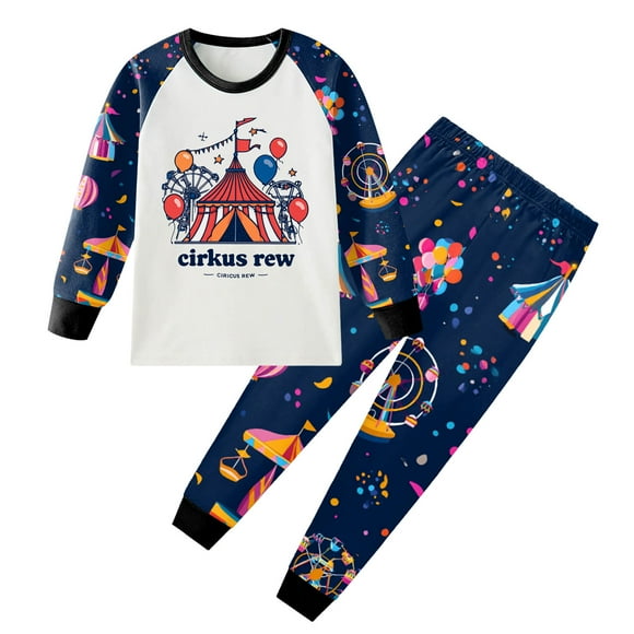 gdxvjhbj Big Girls Pajamas Girls Pajamas Long Sleeve Sleepwear Pajama Holiday Princess Pjs for Toddler Clothes Size 6-7 (White,6-7 Years)