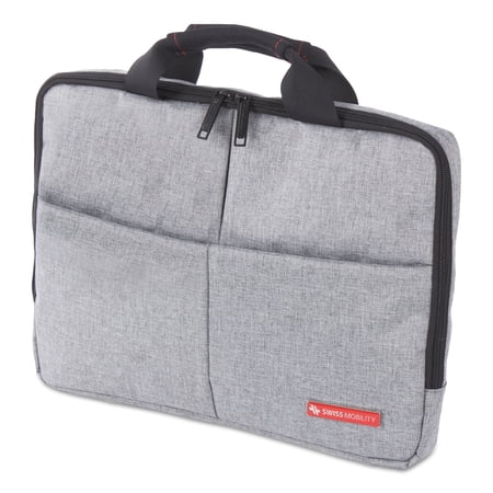 UPC: 0770005404898 | The Bugatti Group® Sterling Slim Briefcase  Holds Lptops 14.1   1.75  X 1.75  X 10.25   Gray