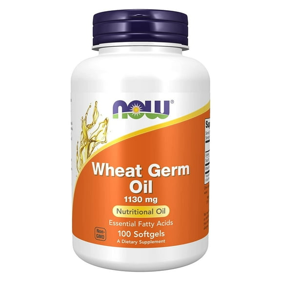 NOW Wheat Germ Oil 100 Softgels