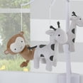thumbnail image 4 of Little Love by NoJo Jungle Ride Gray Monkey and Giraffe Musical Mobile for Infant Nursery, 4 of 7
