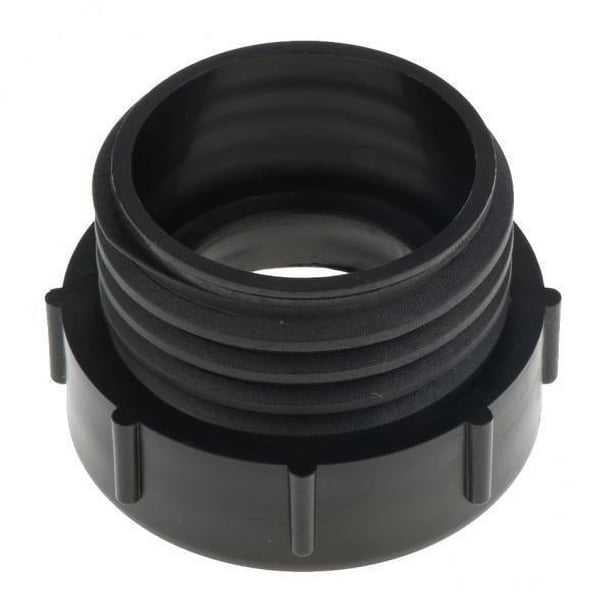 5x Conector Adaptador de Válvula de Totalizador IBC Conector de Contenedor de IBC para Manguera de Tubería, 2