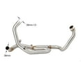 thumbnail image 4 of For SV 650 Motorcycle Escape Slip-on Exhaust Muffler Header Down Link Pipe For Suzuki SV650 2016 - 2022 SV650X 2018-22, 4 of 7