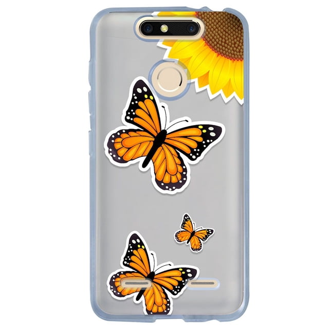 Funda InstaCase para ZTE Blade V8 mini Antigolpes Mariposas Monarca