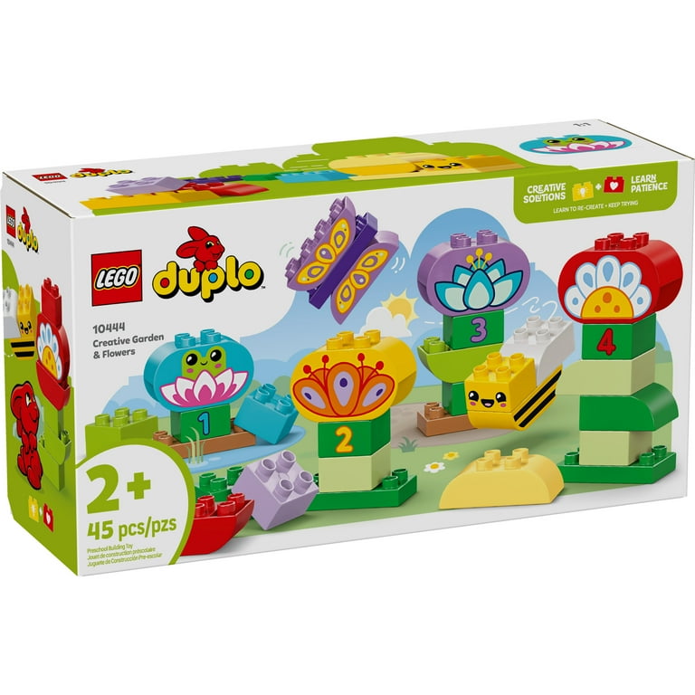 LEGO, DUPLO Town Creative Garden & Flowers Building Toy Playset
