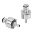 thumbnail image 1 of 2Pcs/Lot 304 Stainless Steel Carbonation Cap 5/16 Inch Barb, Ball Lock Type, Fit Soft Drink PET Bott, 1 of 5