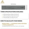 thumbnail image 5 of Peel and Stick Floor Tile Waterproof -36 Planks 54 Sq.Ft, Wood Look Vinyl Plank Flooring, Washed Grey, Fire-Resistant and Easy Install for Kitchen, Bathroom, Living Room, 5 of 12