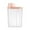 Pink, variant on IMossad Rice Storage Container, Dry Food Airtight Container, Pet Dog Cat Food Canister, BPA Free Clear Plastic Kitchen and Pantry Organization Bin for, Grain, Cereal, Flour