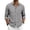 Gray,#056, variant on Mens Linen Shirts Short Sleeve Button Down Shirts Wrinkle Free Casual Vacation Beach Summer Tops，S