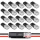 thumbnail image 1 of 20 conectores de enchufe de cable de 2 pines, sin , clips de conexión rápida, conexión eléctrica segura, LED, hebilla de bloqueo rápido compacta, 1 of 7