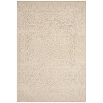 SAFAVIEH Noble Caelestinus Floral Bordered Area Rug, Beige/Ivory, 5'1" x 7'6"