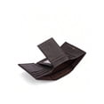 thumbnail image 6 of Men's Trifold Wallet Genuine Leather Credit Card Holder Wallet For Women Men,Small Front Pocket Wallet Male Purse  Slim Tri-Fold Wallet Fathers Day Gifts Birthday And Valentine's Day Gift For Him Her, 6 of 8