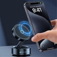 thumbnail image 2 of Soporte magnético para teléfono de coche Q12 con ventosa magnética, plegable y ajustable 360° para smartphone., 2 of 5