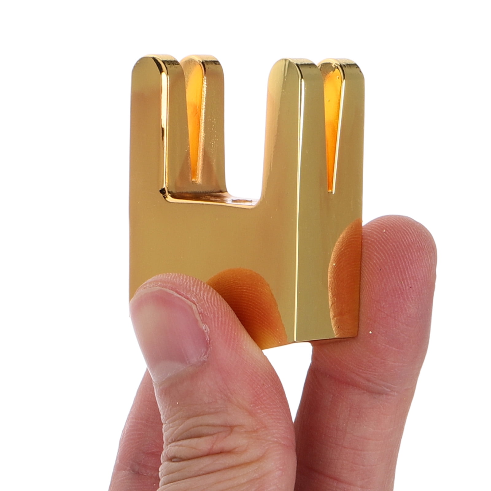 Raindrops Golden Alloy Violin & Cello Practice Mute Muffler 3 Pieces Easy to Install for Quiet Playing