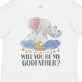 thumbnail image 4 of Inktastic Will You Be My Godfather? Elephants Moon and Stars Boys or Girls Toddler T-Shirt, 4 of 5