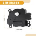 thumbnail image 5 of HVAC Heater Blend Door Actuator No.68000470AA Car Air Door Actuator for Jeep Compass 2007-2012, 5 of 6