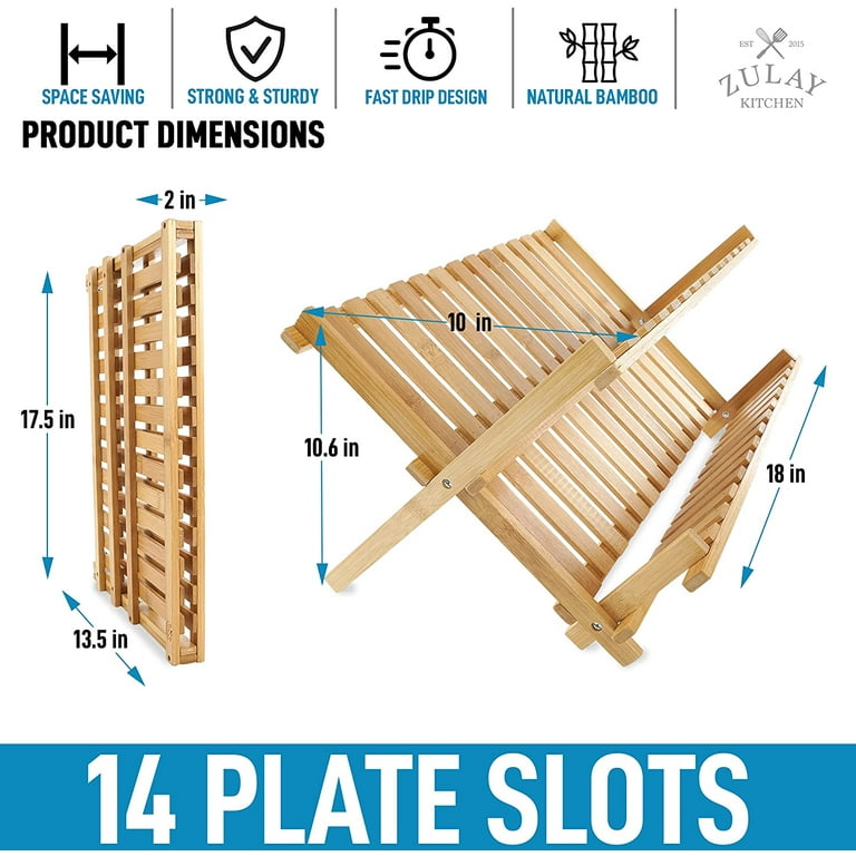 Wall Mount Hanging Bamboo 2 Tier Dish Drying Rack - Buy Dish Drying Rack,2  Tier Dish Drying Rack,Bamboo Dish Drying Rack Product on Alibaba.com