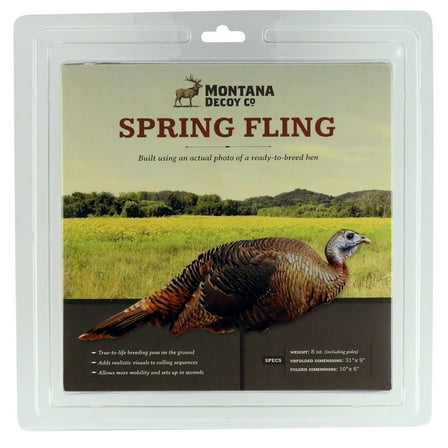 Montana Decoy 0042 Spring Fling Hen Turkey Decoy