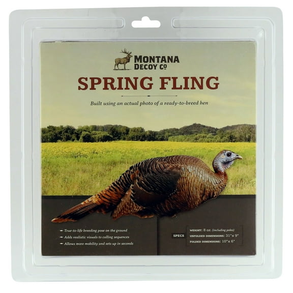Montana Decoy 0042 Spring Fling Hen Turkey Decoy