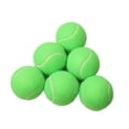 thumbnail image 4 of S SERENABLE 6 Pcs Balles de Tennis 2,52 Pouces Dia Résistantes à l'Usure pour Sports de Raquette Intérieur Extérieur Vert, 4 of 9