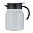 thumbnail image 1 of Carafe à Thé Thermique en Acier Inoxydable 1000 ml, Récipient à Crème à Double Paroi Isolé sous Vide, 1 of 6