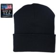 thumbnail image 3 of Plain Skully High Quality Made in USA Winter Beanie Hat, 3 of 5