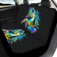 thumbnail image 4 of Pzuqiu Colorful Turtle Car Seat Covers 3 Pack, Car Seat Covers Full Set Polyester Lightweight Breathable for most Cars Trucks Most Sedans, 4 of 10