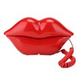 thumbnail image 3 of WX 3061 Conjunto de decoración del hogar para teléfono de Escritorio con Forma de Labio Lindo Multifuncional Rojo, 3 of 5