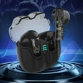 thumbnail image 3 of Amzcrzy Electrónica para hombres Organizador de electrónica Cámara digital Auriculares Bluetooth transparentes semi-intraurales mini inalámbricos Accesorios para juegos Gadgets para hombres Tecnologí, 3 of 4