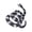 Silver, variant on Gadsden Inspired Badge 3D Snake Car Sticker Strong Metal Automotive Decal Decorative Decal for Truck Motorcycles Auto