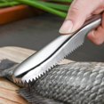 thumbnail image 4 of Fish Scale Remover,Fish Scales Scraping Tool, Fish Scaler Remover Fish Descaler Sawtooth,Fish Scale Knife Fish Cleaning Kit 2Pcs, 4 of 6