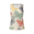 thumbnail image 4 of Lsque Butterfly Printed Workout Tank Tops for Women, Athletic Sports Tank Tops, Compression Sleeveless Dry Fit Shirts,Sleeveless Yoga Shirt-Small, 4 of 9