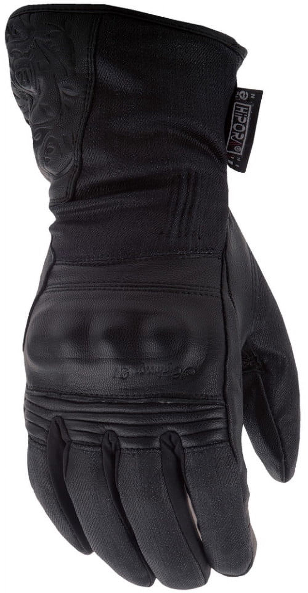 Highway 21 Black Rose Women's Street Motorcycle Gloves