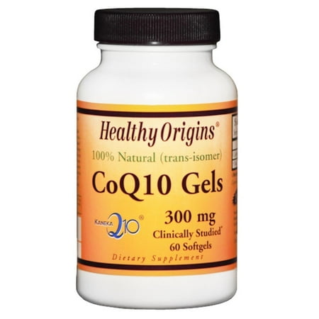 Healthy Origins CoQ10 Gels, 300mg, SoftGel Capsules, 60 ea