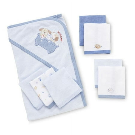 Gerber 6pk Cloth & Towel - Boy