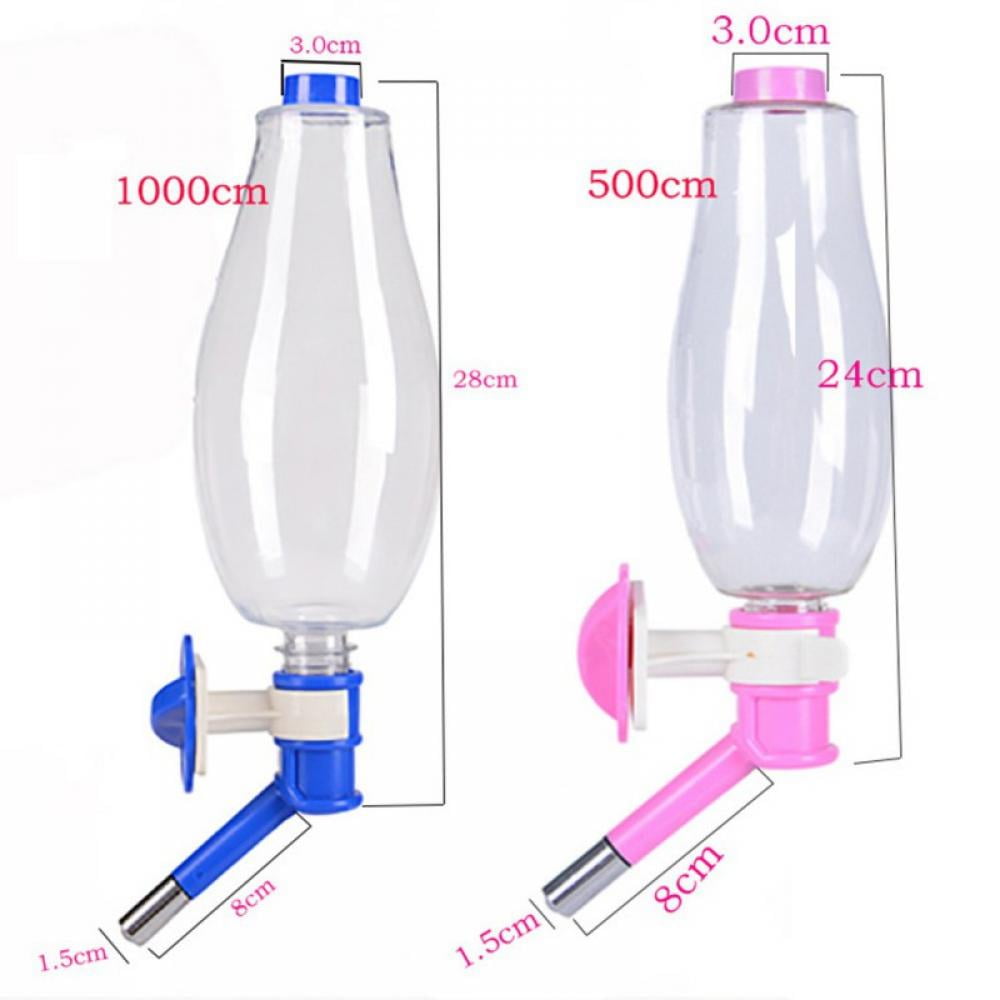 Orchip Pet Automatic Dispenser for Dog Cage, Dog Feeder Leak-Proof Hanging Water Bottle